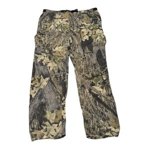 Remington Mossy Oak Camouflage Lightweight Nylon Cargo Pants Men's Large
